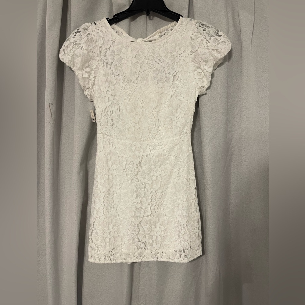 Free People Hailee Lace Mini Dress Size S